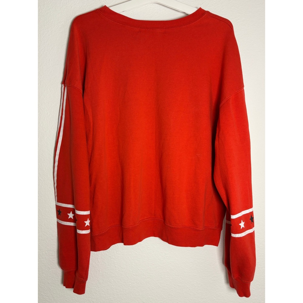 Wound Up Red Nope Go Away Graphic Sweatshirt Stars XXL Junior Plus Size Crewneck - Picture 2 of 5